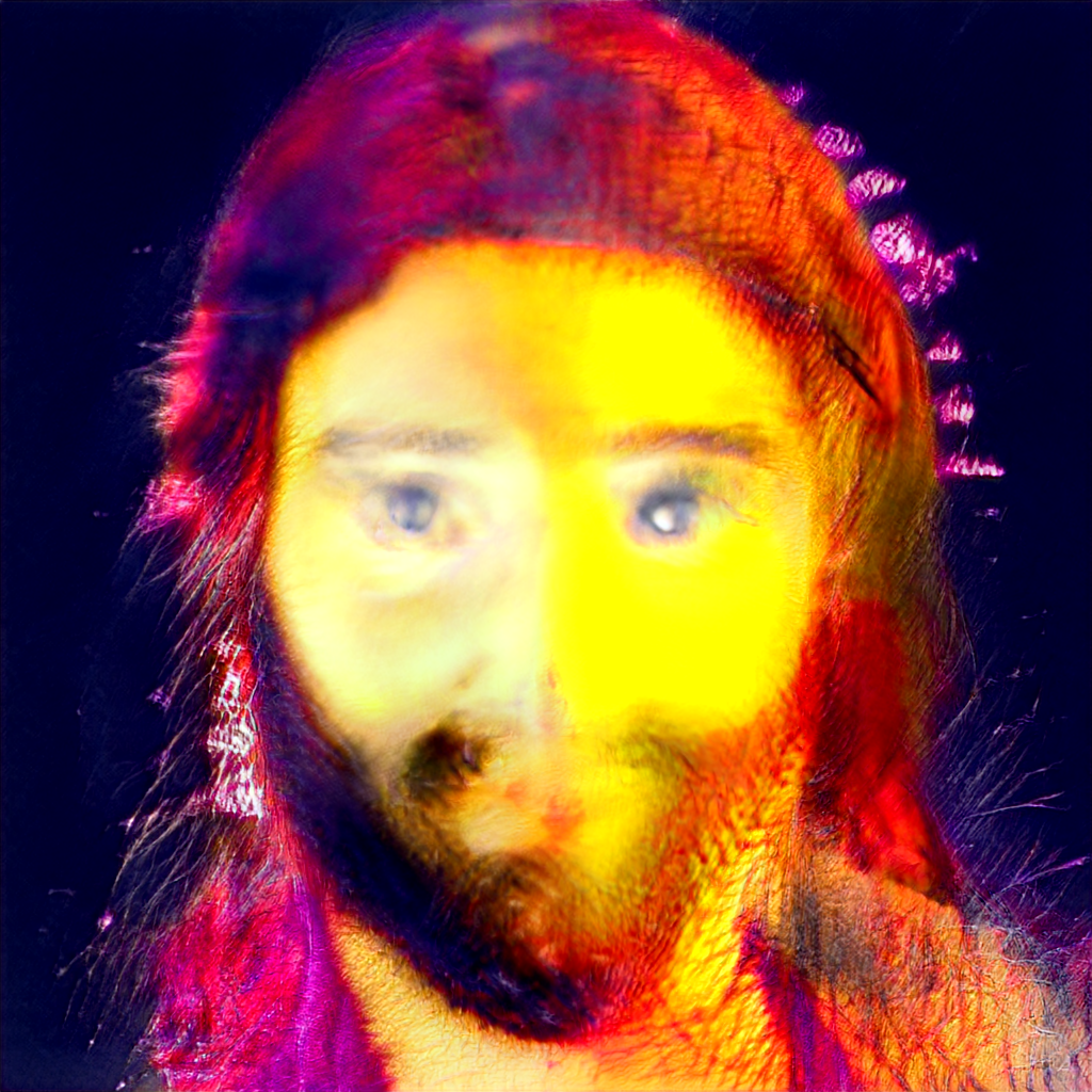 Jesus and the latent space